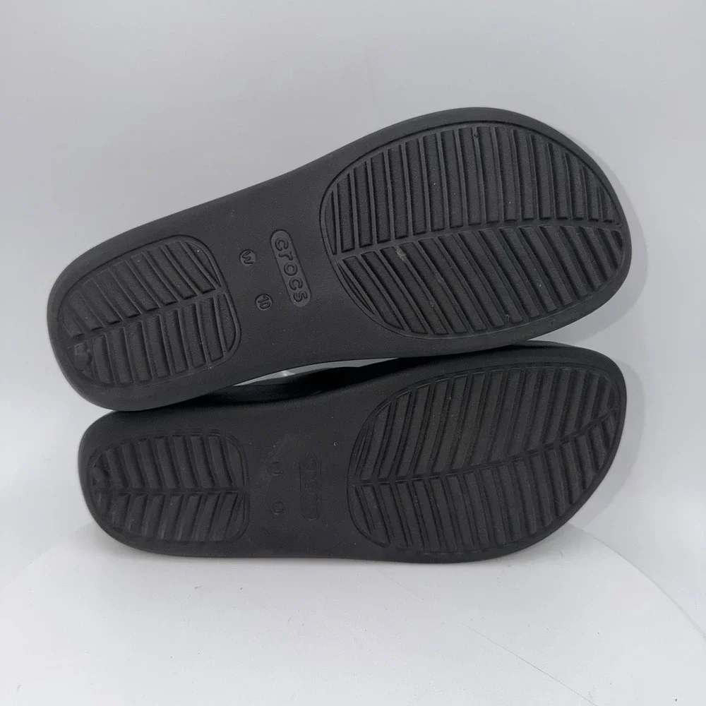 Crocs Getaway Platform Toe Loop Sandals Lightweight Comfort Womens Size 10 US
